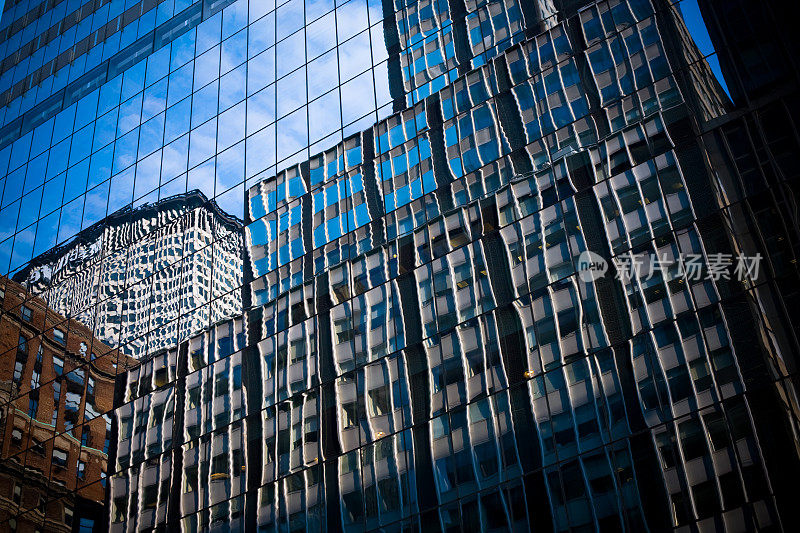 Building Reflections，纽约